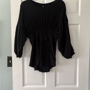 Free People Black Women's knit top